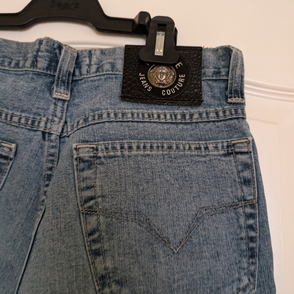 Versace Jeans Couture Denim with Black Leather Patch - Picture 4 of 15